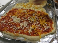 A Cheesy Pizza