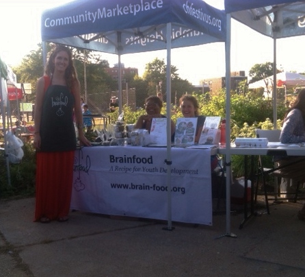 Photo: Brainfood staff at table